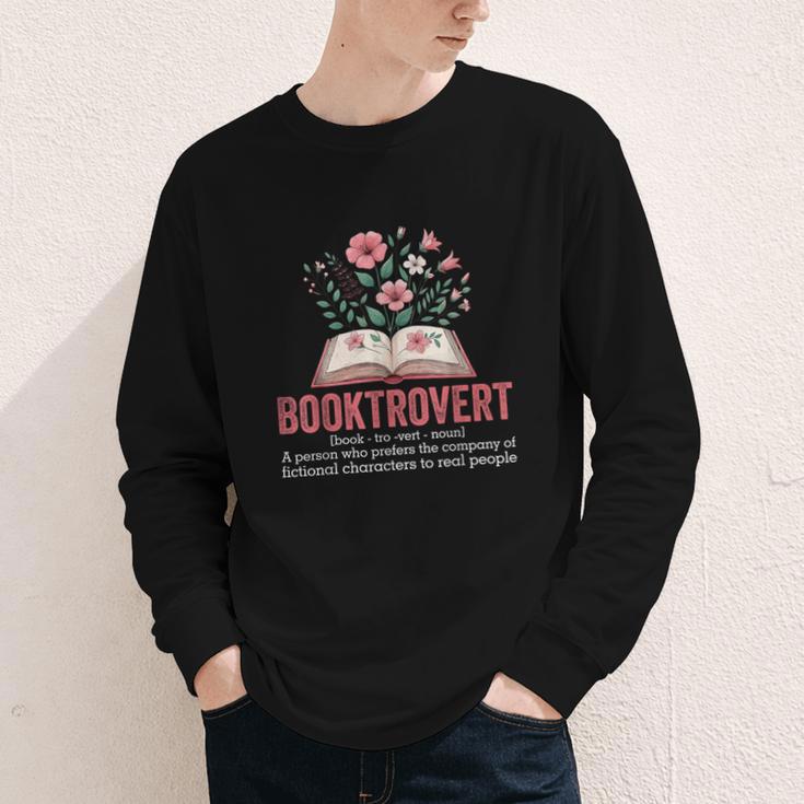 Booktrovert Book Lover Bookworm Reading Books Librarian Youth Long Sleeve Tee Booktrovert Book Lover Bookworm Reading Books Librarian Youth Long Sleeve Tee