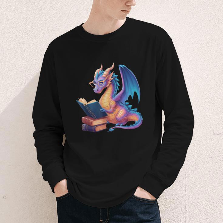 Bookworm Book Lover Women Girls Dragon Reading Youth Long Sleeve Tee Bookworm Book Lover Women Girls Dragon Reading Youth Long Sleeve Tee