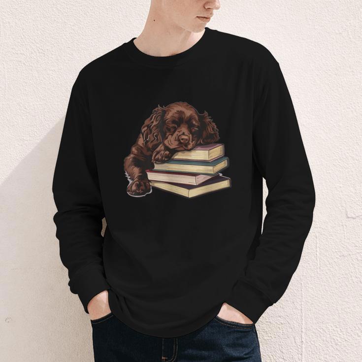 Boykin Spaniel Books Dog Breed Graphic Youth Long Sleeve Tee Boykin Spaniel Books Dog Breed Graphic Youth Long Sleeve Tee