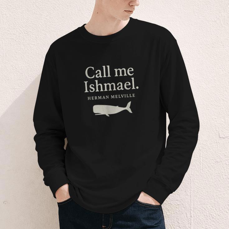 Call Me Ishmael Moby Dick Quote Shirt For Book Lovers Youth Long Sleeve Tee Call Me Ishmael Moby Dick Quote Shirt For Book Lovers Youth Long Sleeve Tee
