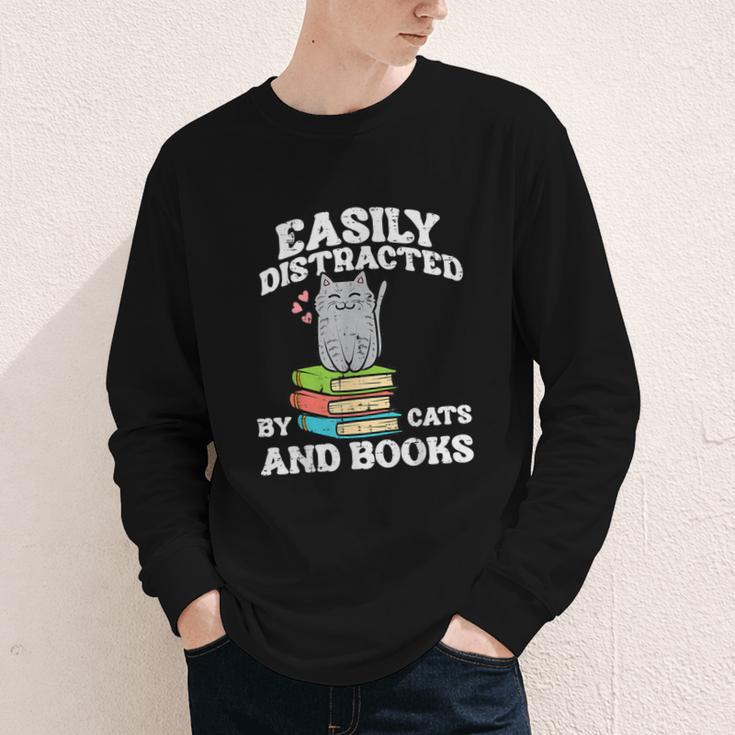 Cats And Books Read Reading Librarian Book Across America Youth Long Sleeve Tee Cats And Books Read Reading Librarian Book Across America Youth Long Sleeve Tee