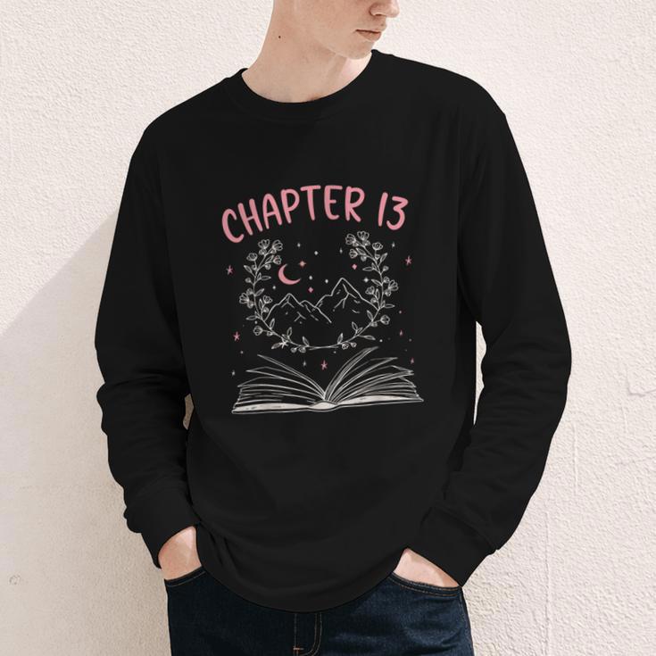 Chapter 13 Birthday Reading Book Lovers 13 Year Old Youth Long Sleeve Tee Chapter 13 Birthday Reading Book Lovers 13 Year Old Youth Long Sleeve Tee