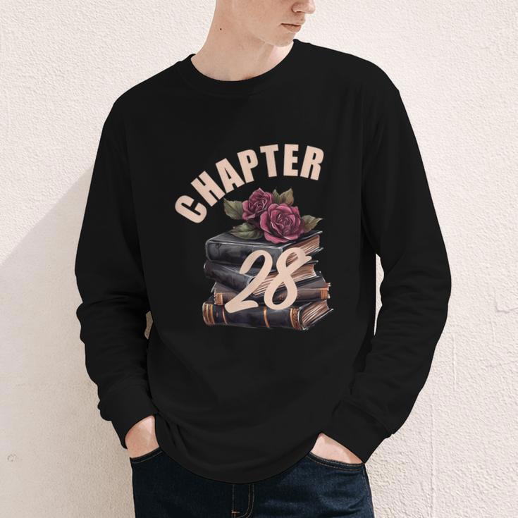 Chapter 28 28th Birthday Women Book Lovers Its My Birthday Youth Long Sleeve Tee Chapter 28 28th Birthday Women Book Lovers Its My Birthday Youth Long Sleeve Tee