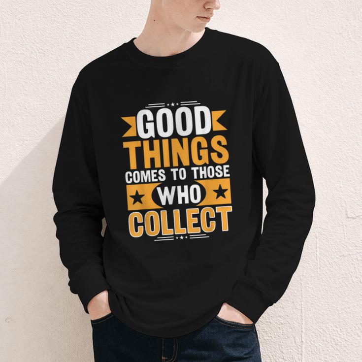 Comic Book Collector Meme Quote Youth Long Sleeve Tee