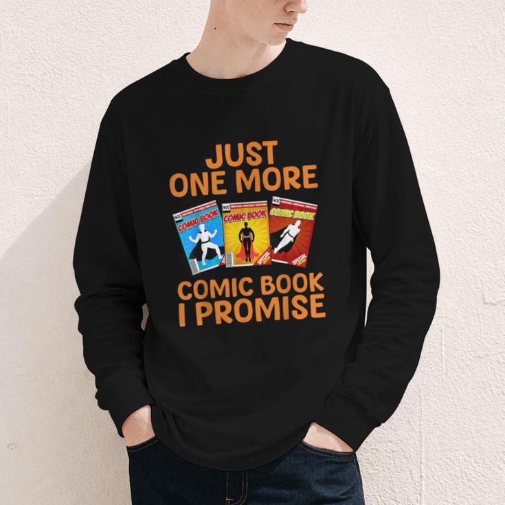 Comic Book For Men Women Comic Book Collectors Youth Long Sleeve Tee Comic Book For Men Women Comic Book Collectors Youth Long Sleeve Tee