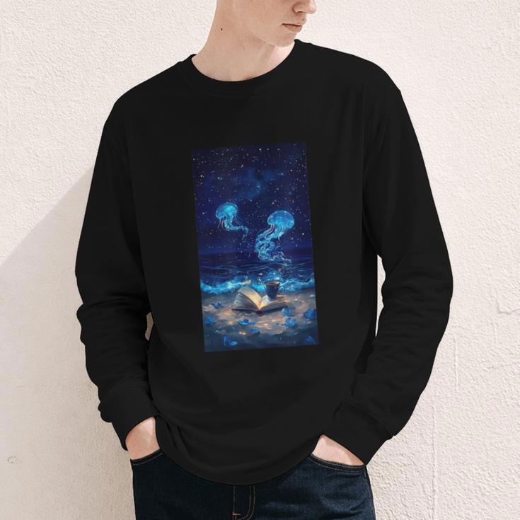 Cosmic Botanical Book Lover Reading Youth Long Sleeve Tee Cosmic Botanical Book Lover Reading Youth Long Sleeve Tee