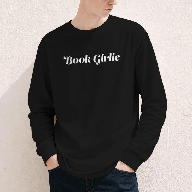 Cute Basic Book Girlie Youth Long Sleeve Tee