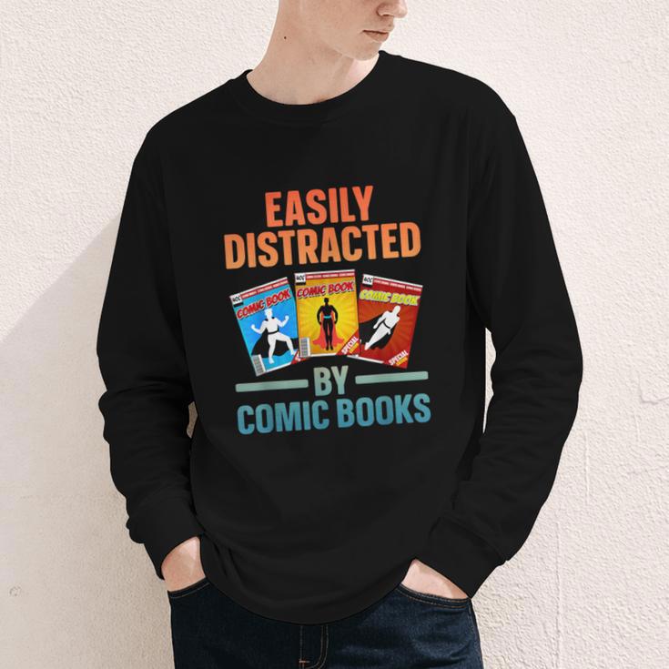 Cute Comic Book For Men Women Comic Book Collector Youth Long Sleeve Tee Cute Comic Book For Men Women Comic Book Collector Youth Long Sleeve Tee