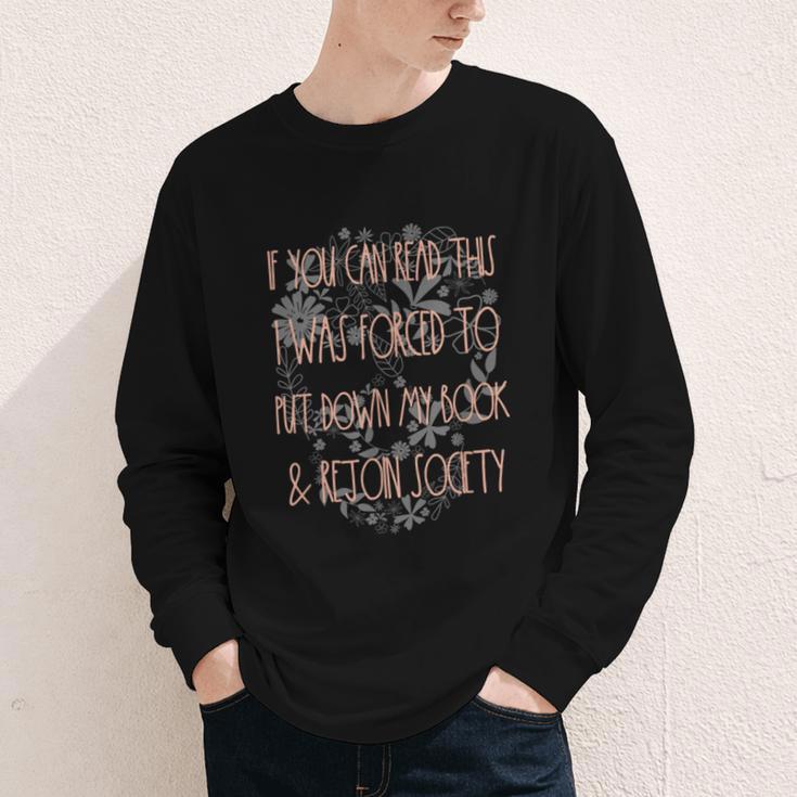 Dark Romance Put Down My Book Spicy Bookish Merch Romantasy Youth Long Sleeve Tee
