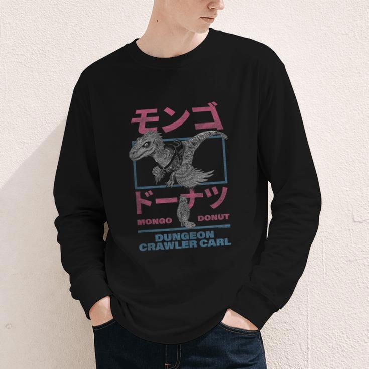 DCC Mongo And Donut Face-Off With Kanji Gamer Series Book Youth Long Sleeve Tee