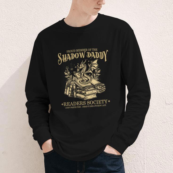 Fantasy Romantasy Book Shadow Daddy Readers Society Youth Long Sleeve Tee Fantasy Romantasy Book Shadow Daddy Readers Society Youth Long Sleeve Tee