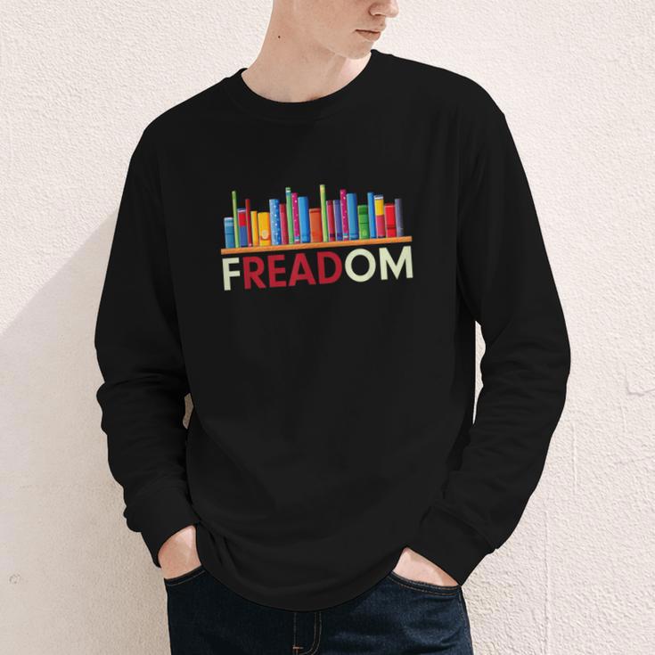 Freadom Anti-Banned Books – Read Banned Books Library Youth Long Sleeve Tee Freadom Anti-Banned Books – Read Banned Books Library Youth Long Sleeve Tee