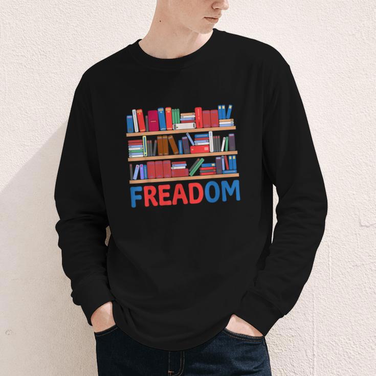 Freadom To Read Book Lover Reading Freedom Youth Long Sleeve Tee Freadom To Read Book Lover Reading Freedom Youth Long Sleeve Tee