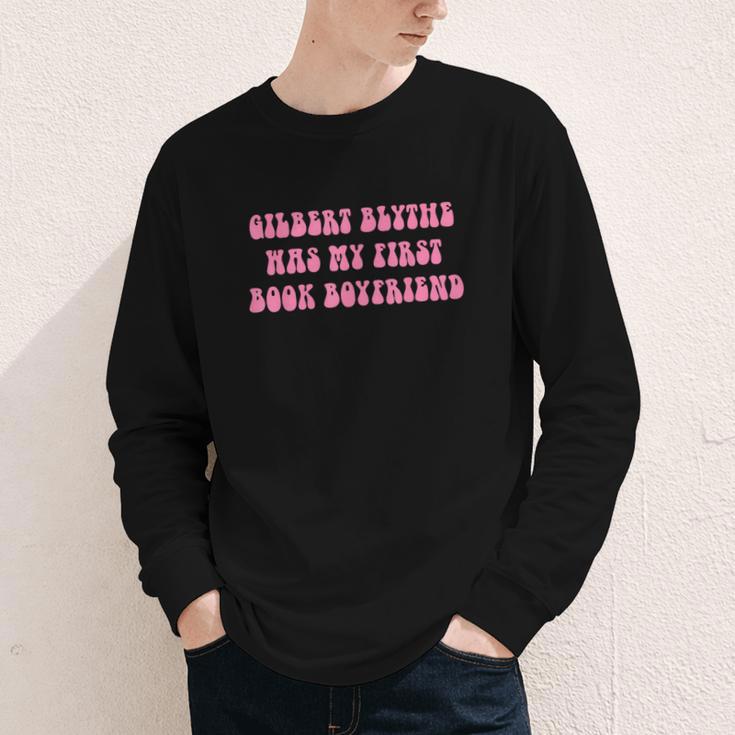 Gilbert Blythe Was My First Book Boyfriend Quote Youth Long Sleeve Tee