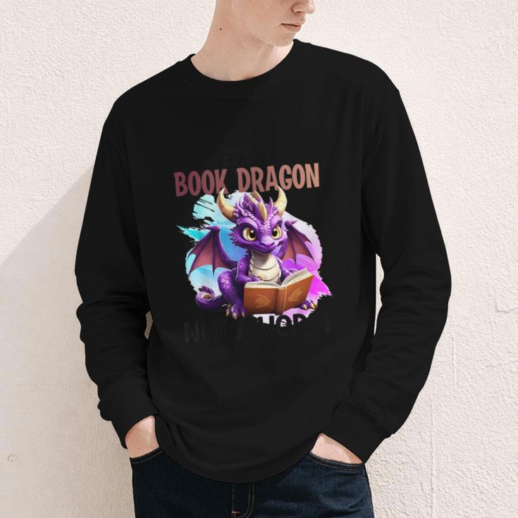 I'm A Book Dragon Not A Worm Youth Long Sleeve Tee I'm A Book Dragon Not A Worm Youth Long Sleeve Tee