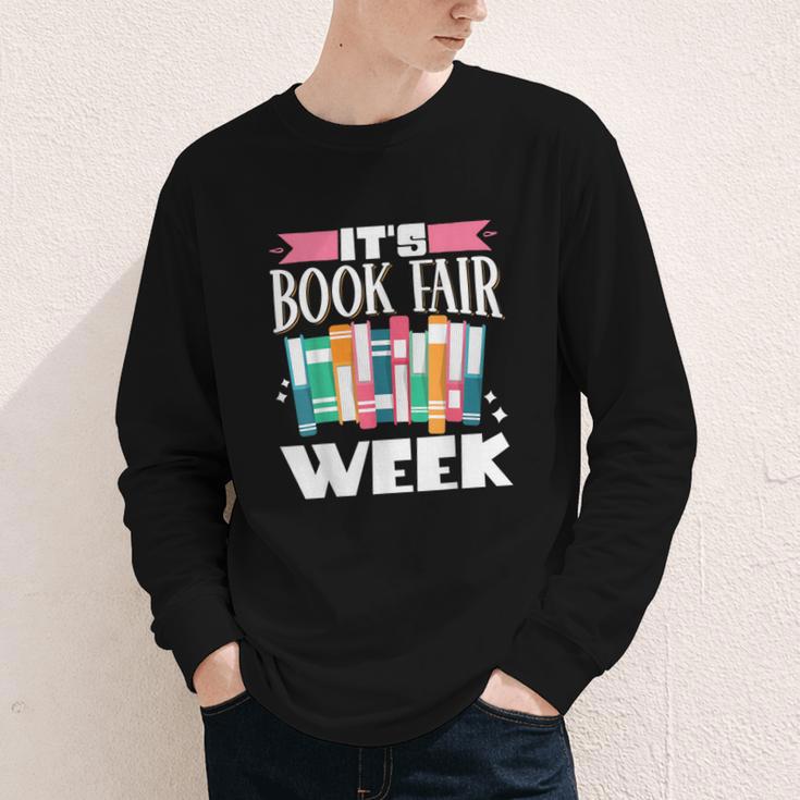 It's Book Fair Week Youth Long Sleeve Tee