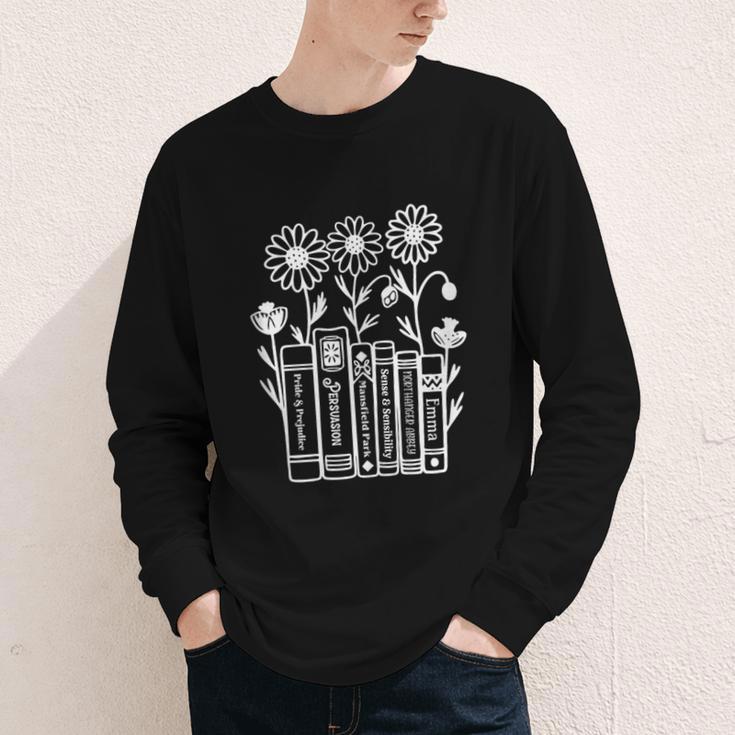 Jane Austen Books Youth Long Sleeve Tee