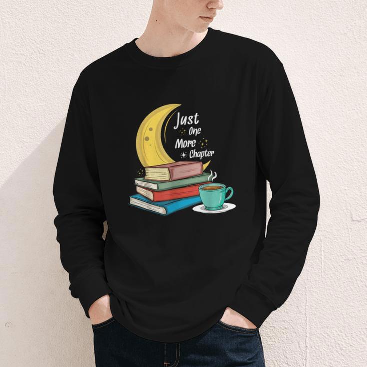 Just One More Chapter Love Book Reading Youth Long Sleeve Tee