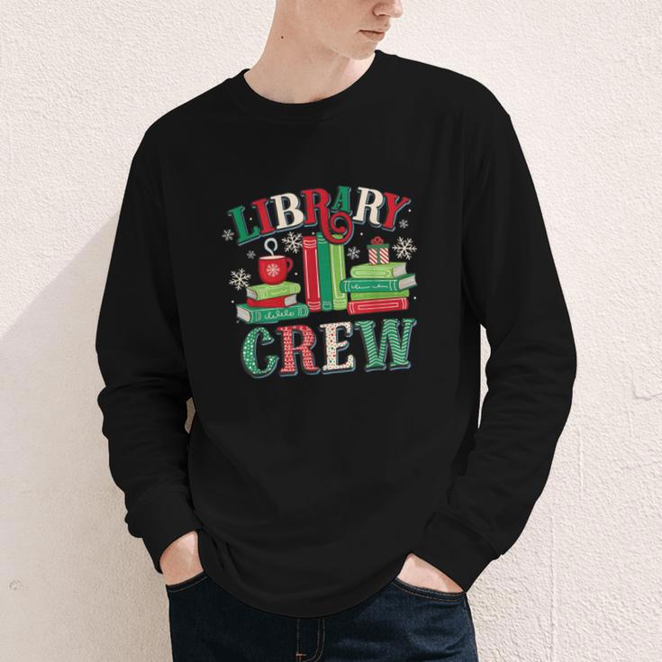 Library Crew Book Lovers Reader Teacher Librarian Christmas Youth Long Sleeve Tee Library Crew Book Lovers Reader Teacher Librarian Christmas Youth Long Sleeve Tee
