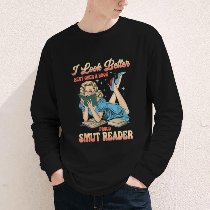 I Look Better Bent Over A Book Proud Smut Reader Adult Humor Youth Long Sleeve Tee I Look Better Bent Over A Book Proud Smut Reader Adult Humor Youth Long Sleeve Tee