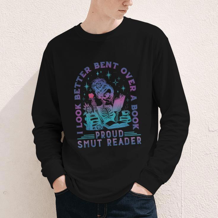 I Look Better Bent Over A Book Smut Reader Bookish Youth Long Sleeve Tee I Look Better Bent Over A Book Smut Reader Bookish Youth Long Sleeve Tee