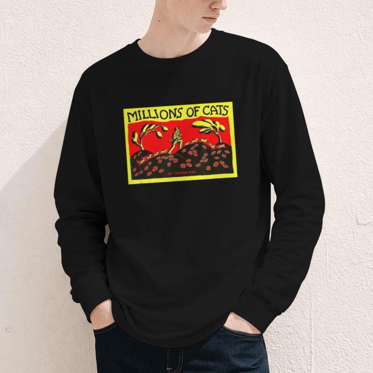 Millions Of Cats Book Cover Youth Long Sleeve Tee Millions Of Cats Book Cover Youth Long Sleeve Tee