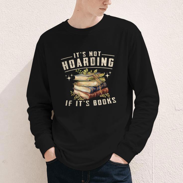 Not Hoarding If It's Books Reader Book Nerd Book Reading Youth Long Sleeve Tee Not Hoarding If It's Books Reader Book Nerd Book Reading Youth Long Sleeve Tee