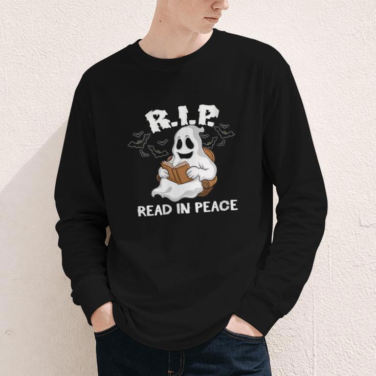 October Reading And Library Awareness Books And Boos Youth Long Sleeve Tee October Reading And Library Awareness Books And Boos Youth Long Sleeve Tee
