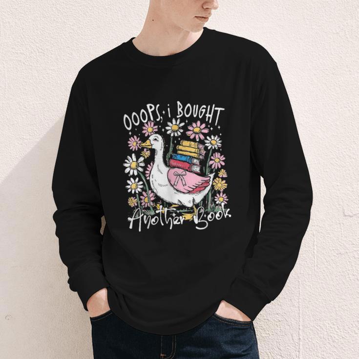 Oops I Bought Another Book Goose Bookish Youth Long Sleeve Tee
