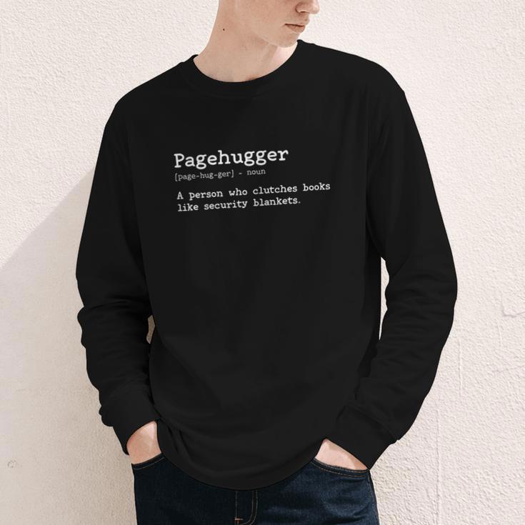 Pagehugger Definition Pun Book Lovers Literary Humor Youth Long Sleeve Tee Pagehugger Definition Pun Book Lovers Literary Humor Youth Long Sleeve Tee