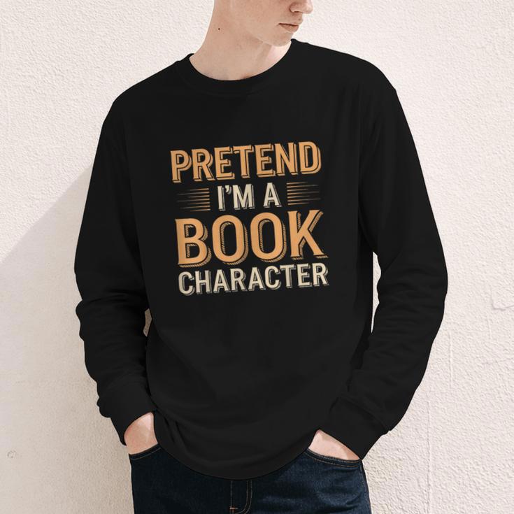Pretend I'm A Book Character Youth Long Sleeve Tee