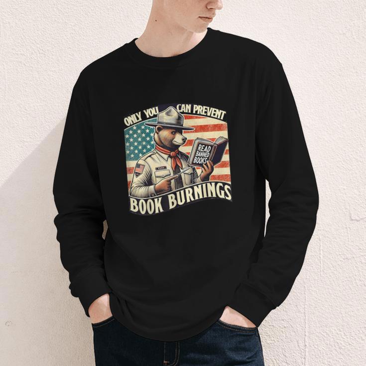 Only You Can Prevent Book Burnings Books Youth Long Sleeve Tee Only You Can Prevent Book Burnings Books Youth Long Sleeve Tee