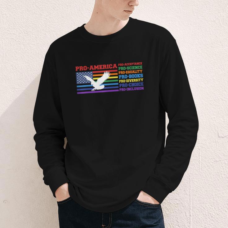 Pro America Pro Acceptance Pro Science Pro Equality Pro Book Youth Long Sleeve Tee Pro America Pro Acceptance Pro Science Pro Equality Pro Book Youth Long Sleeve Tee