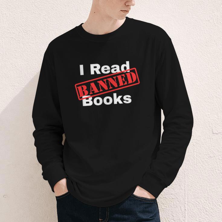 I Read Banned Books Censored Red Stamp Reading Librarian Youth Long Sleeve Tee I Read Banned Books Censored Red Stamp Reading Librarian Youth Long Sleeve Tee