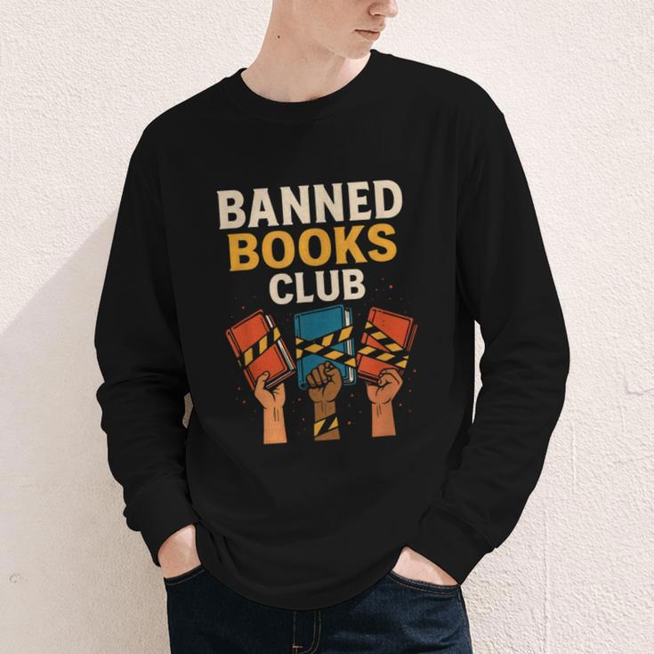 Read Banned Books Club Freely Anti-Censorship Librarian Youth Long Sleeve Tee Read Banned Books Club Freely Anti-Censorship Librarian Youth Long Sleeve Tee