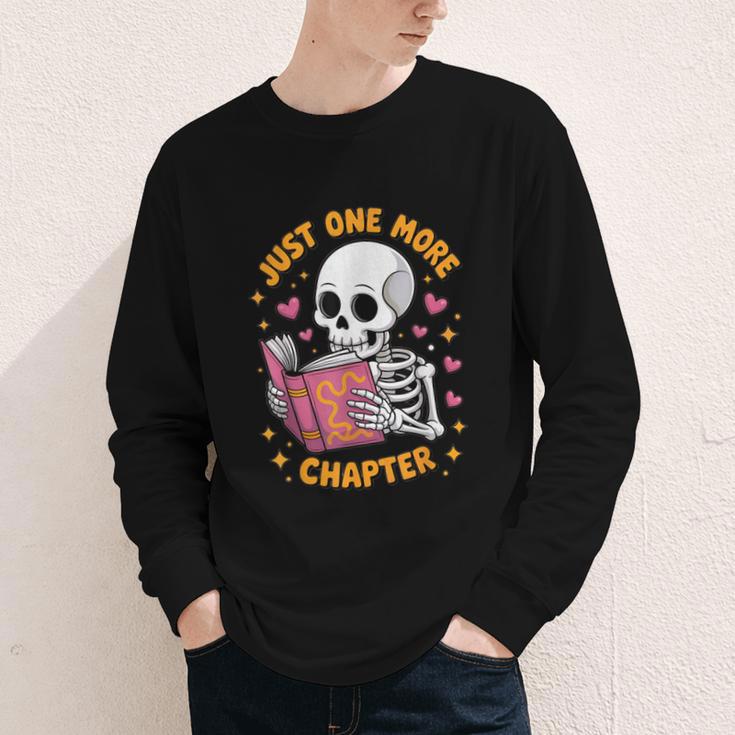 Read Books Lover Bookworm Cute Reading Just One More Chapter Youth Long Sleeve Tee Read Books Lover Bookworm Cute Reading Just One More Chapter Youth Long Sleeve Tee