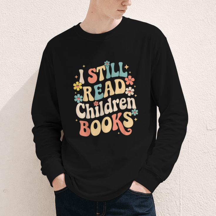 I Still Read Children Books Women Men Kids Books Lovers Youth Long Sleeve Tee I Still Read Children Books Women Men Kids Books Lovers Youth Long Sleeve Tee