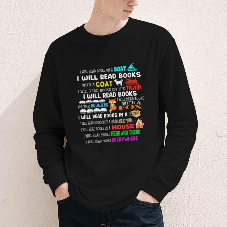 Read My Shirt Day For Kids Boy Girls i Will Read Book Youth Long Sleeve Tee Read My Shirt Day For Kids Boy Girls i Will Read Book Youth Long Sleeve Tee