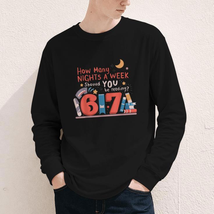 Reading 67 Meme English Teacher 67 Book Lover Humor Youth Long Sleeve Tee Reading 67 Meme English Teacher 67 Book Lover Humor Youth Long Sleeve Tee