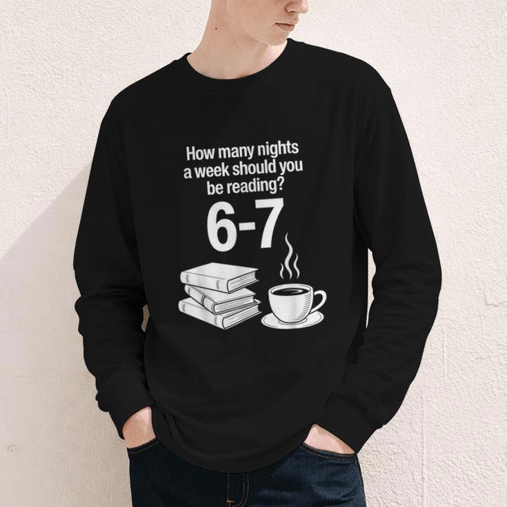 Reading 67 Meme English Teacher Book Lover Youth Long Sleeve Tee Reading 67 Meme English Teacher Book Lover Youth Long Sleeve Tee