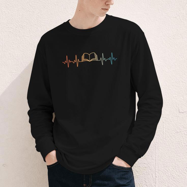 Reading Art For Men Women Bookworm Reader Book Lover Youth Long Sleeve Tee