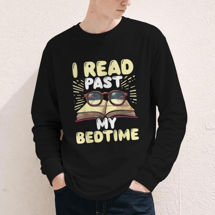 Reading Books For Kids Book Lover Bookworm Librarian Youth Long Sleeve Tee
