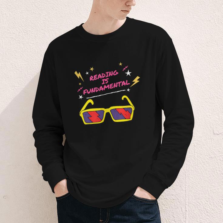 Reading Is Fundamental Shirt Drag Queen Book Lovers Youth Long Sleeve Tee