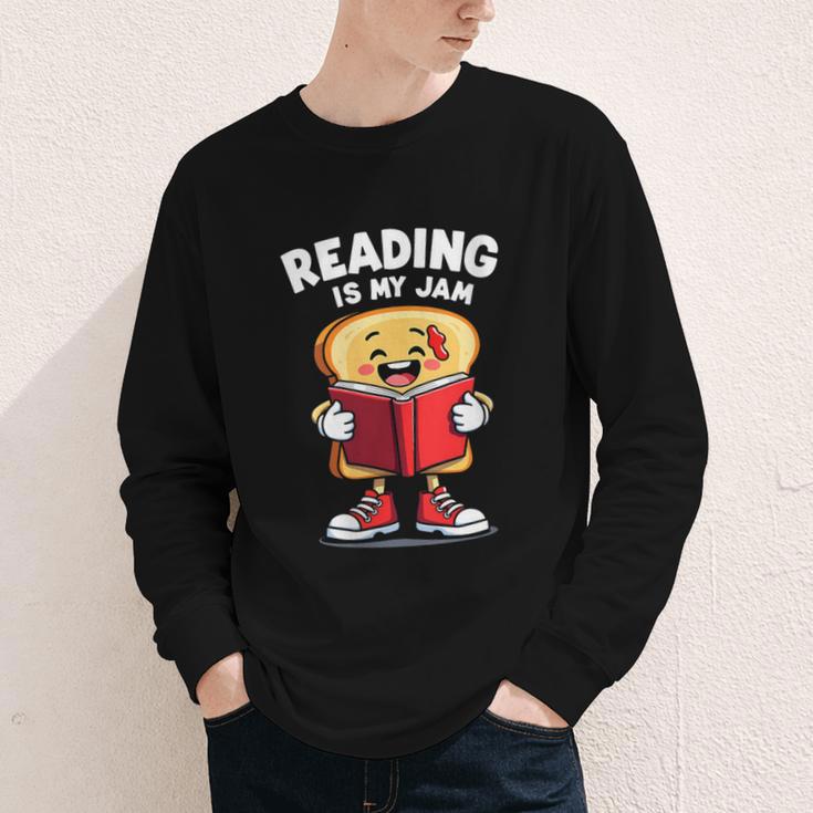Reading Is My Jam I Love To Read Books Youth Long Sleeve Tee