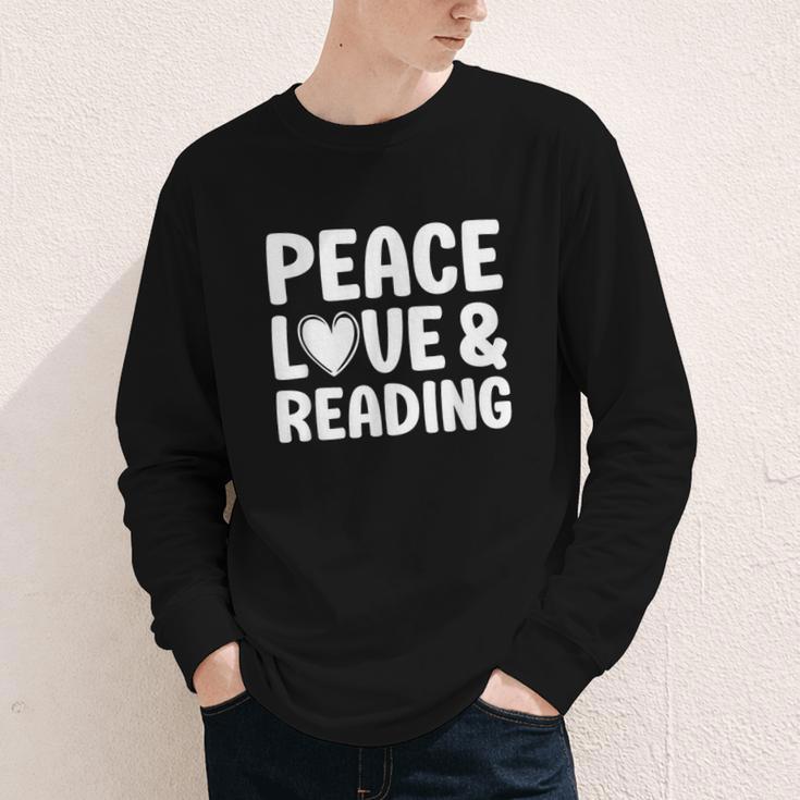 Reading I Love Books And Reading Youth Long Sleeve Tee