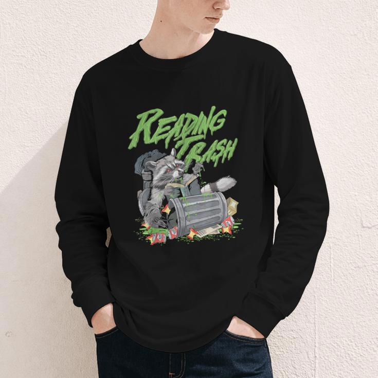 Reading Trash Racoon Bookworm Bookish Librarian Book Lover Youth Long Sleeve Tee Reading Trash Racoon Bookworm Bookish Librarian Book Lover Youth Long Sleeve Tee