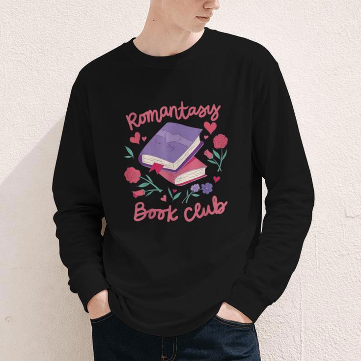 Romantasy Book Club Novel Reading Club Bibliophiles Fiction Youth Long Sleeve Tee Romantasy Book Club Novel Reading Club Bibliophiles Fiction Youth Long Sleeve Tee