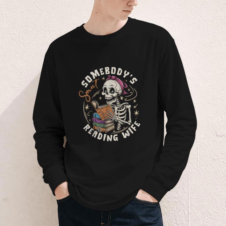 S Mut Book Spicy Romance Somebody's S Mut Reading Wife Youth Long Sleeve Tee