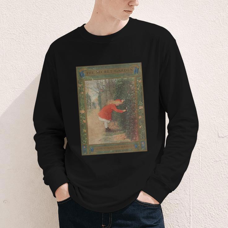 The Secret Garden Book Cover Youth Long Sleeve Tee The Secret Garden Book Cover Youth Long Sleeve Tee