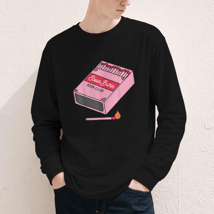 Slow Burn Book Club Youth Long Sleeve Tee Slow Burn Book Club Youth Long Sleeve Tee